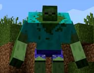 Mutant zombie in-game appearance (Image via minecraft.wikia.com)